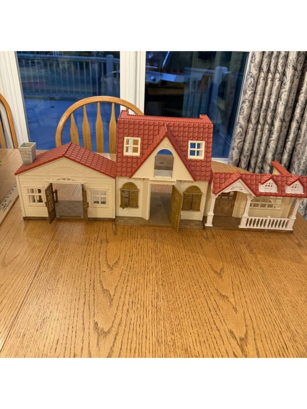Red Roof Country Home Sylvanian Families Calico Critters House & Furniture
